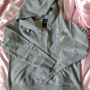 American Eagle Oversized Hooded Pull Over